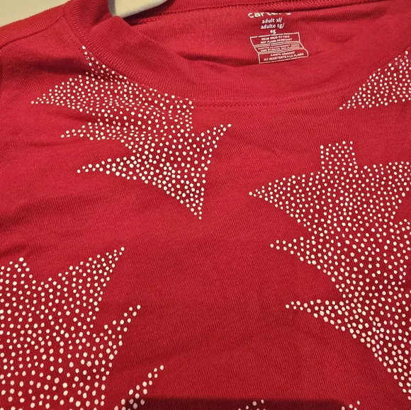 Carters Holiday pajamas set for adults XL and XS - Picture 5 of 5